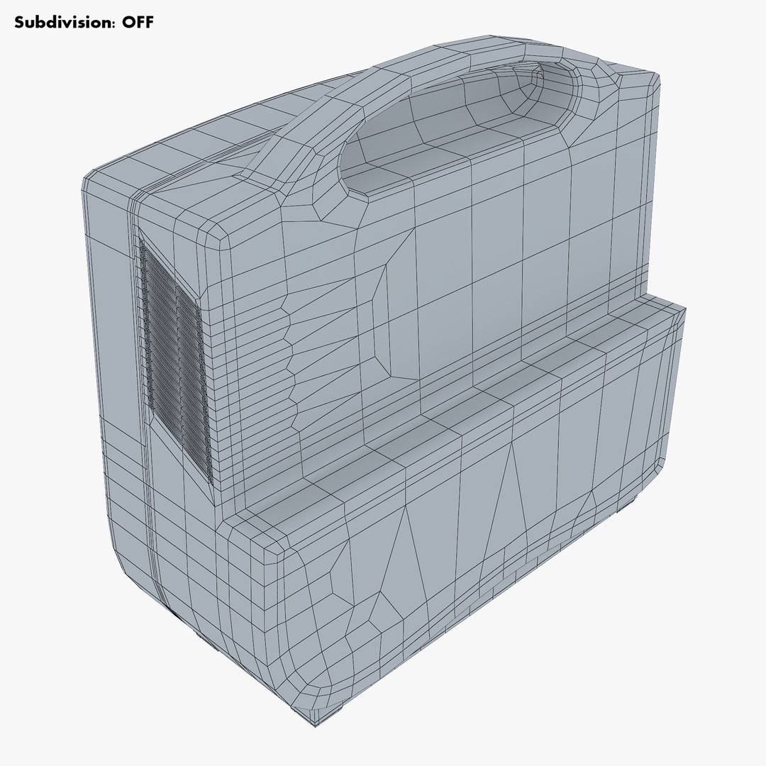 Medical Monitor 3D Model – High Poly PBR Asset, FBX, OBJ - View 20