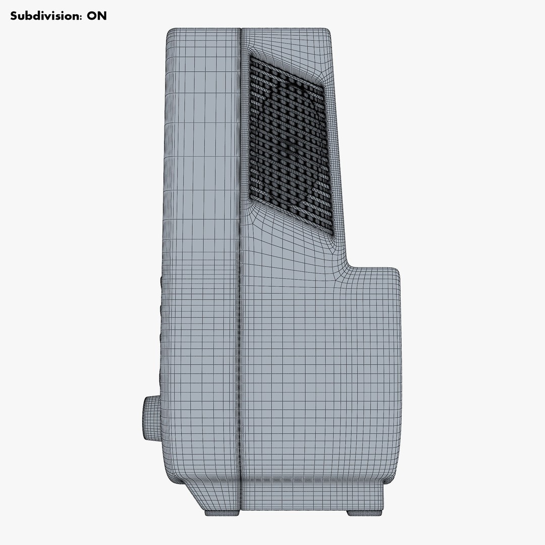 Medical Monitor 3D Model – High Poly PBR Asset, FBX, OBJ - View 29