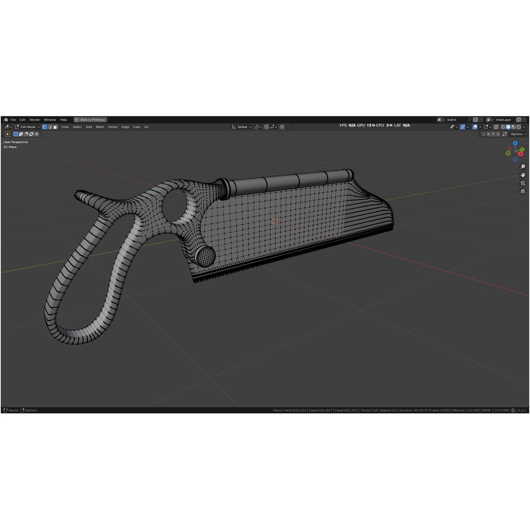 Satterlee Bone Saw 3D Model – High Poly Medical Asset, FBX, OBJ - View 33