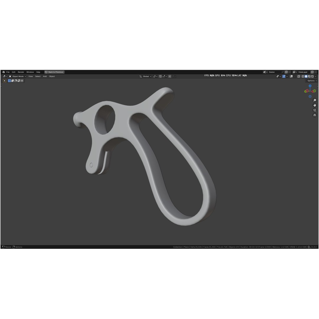 Satterlee Bone Saw 3D Model – High Poly Medical Asset, FBX, OBJ - View 49