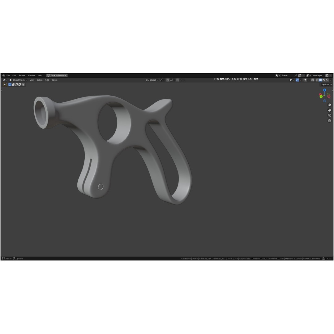 Satterlee Bone Saw 3D Model – High Poly Medical Asset, FBX, OBJ - View 50