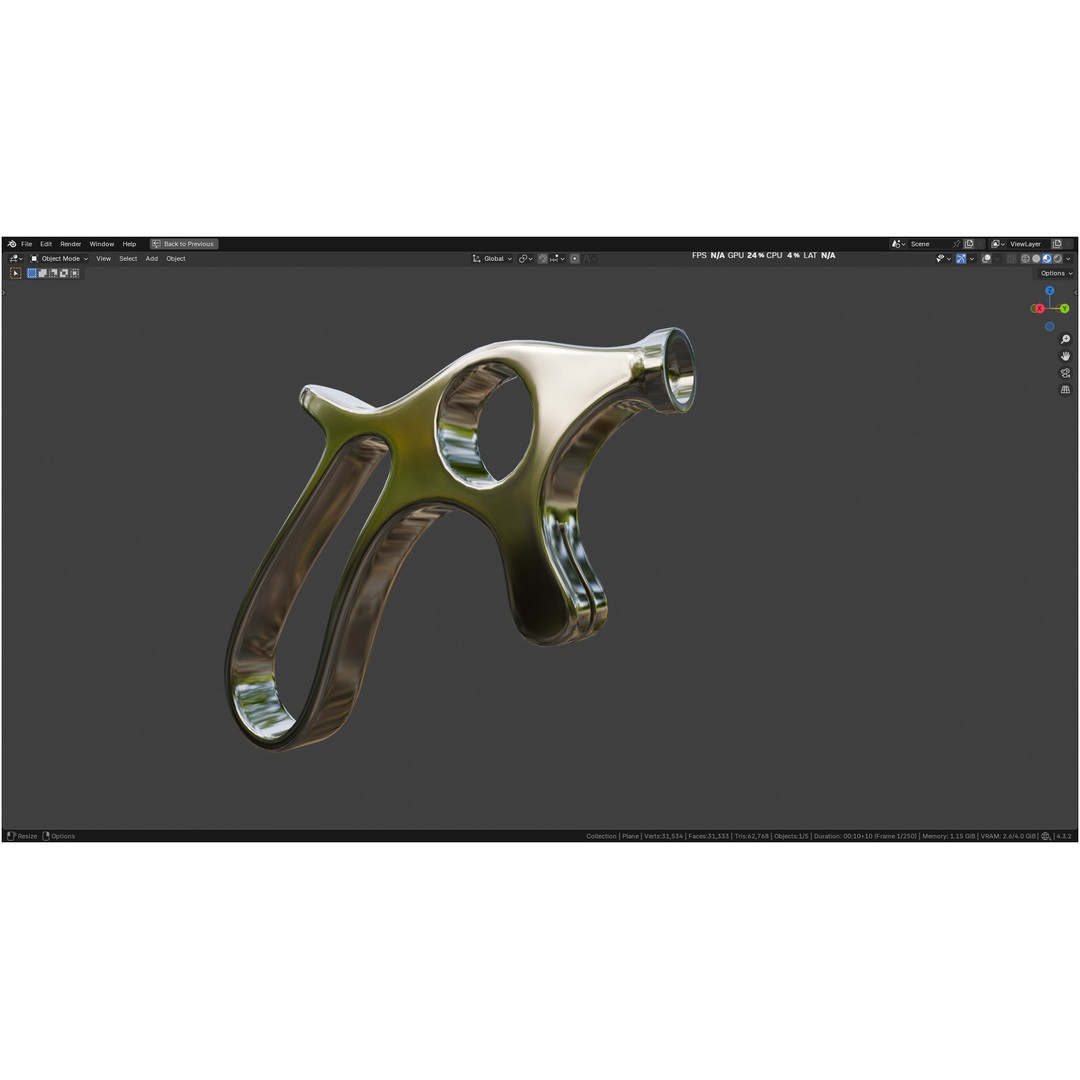 Satterlee Bone Saw 3D Model – High Poly Medical Asset, FBX, OBJ - View 54