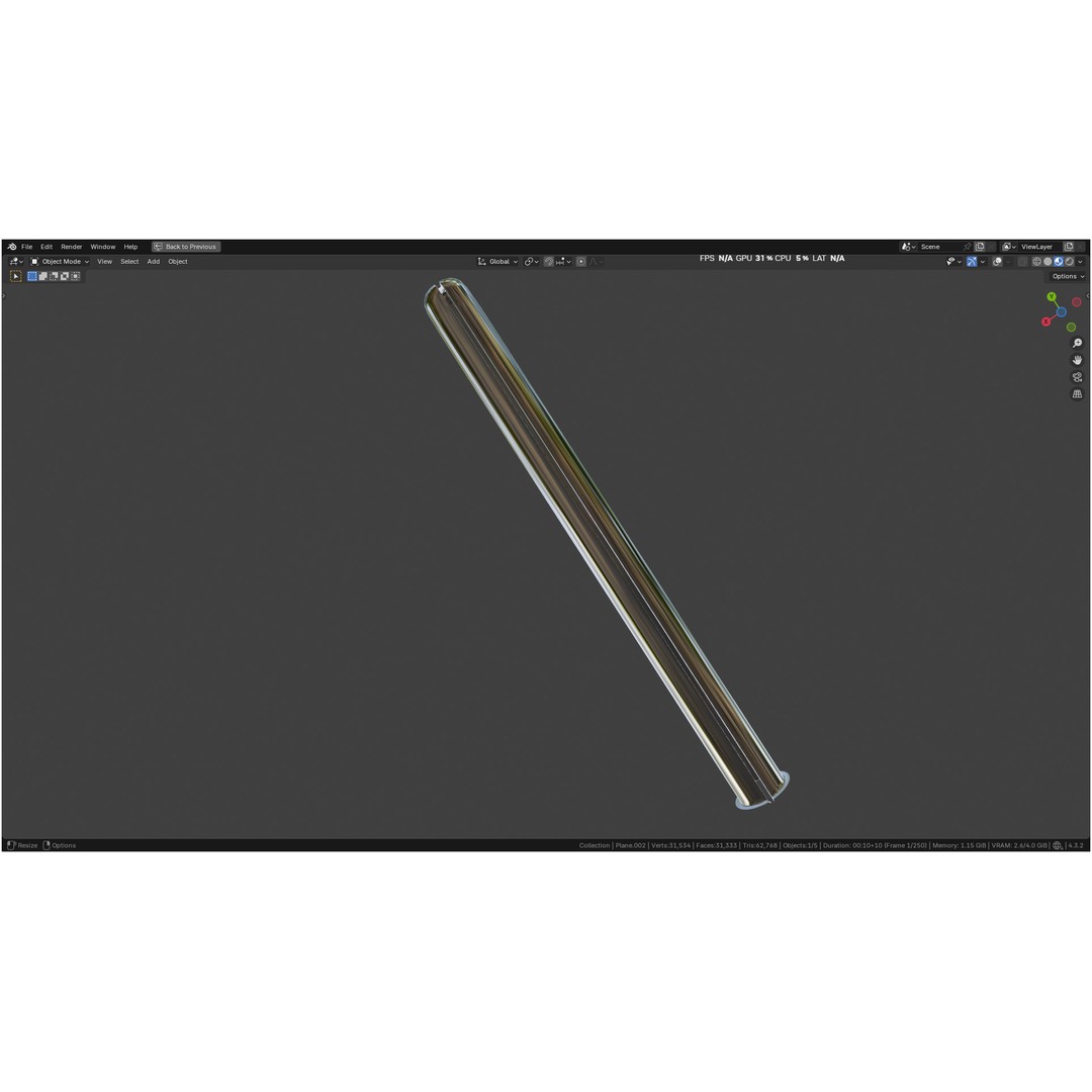 Satterlee Bone Saw 3D Model – High Poly Medical Asset, FBX, OBJ - View 69