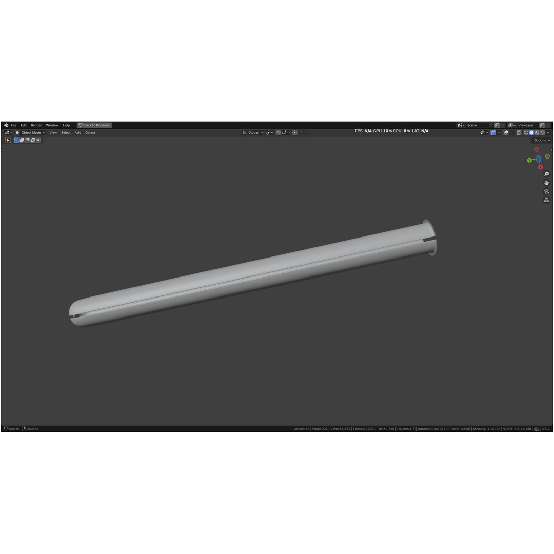 Satterlee Bone Saw 3D Model – High Poly Medical Asset, FBX, OBJ - View 71