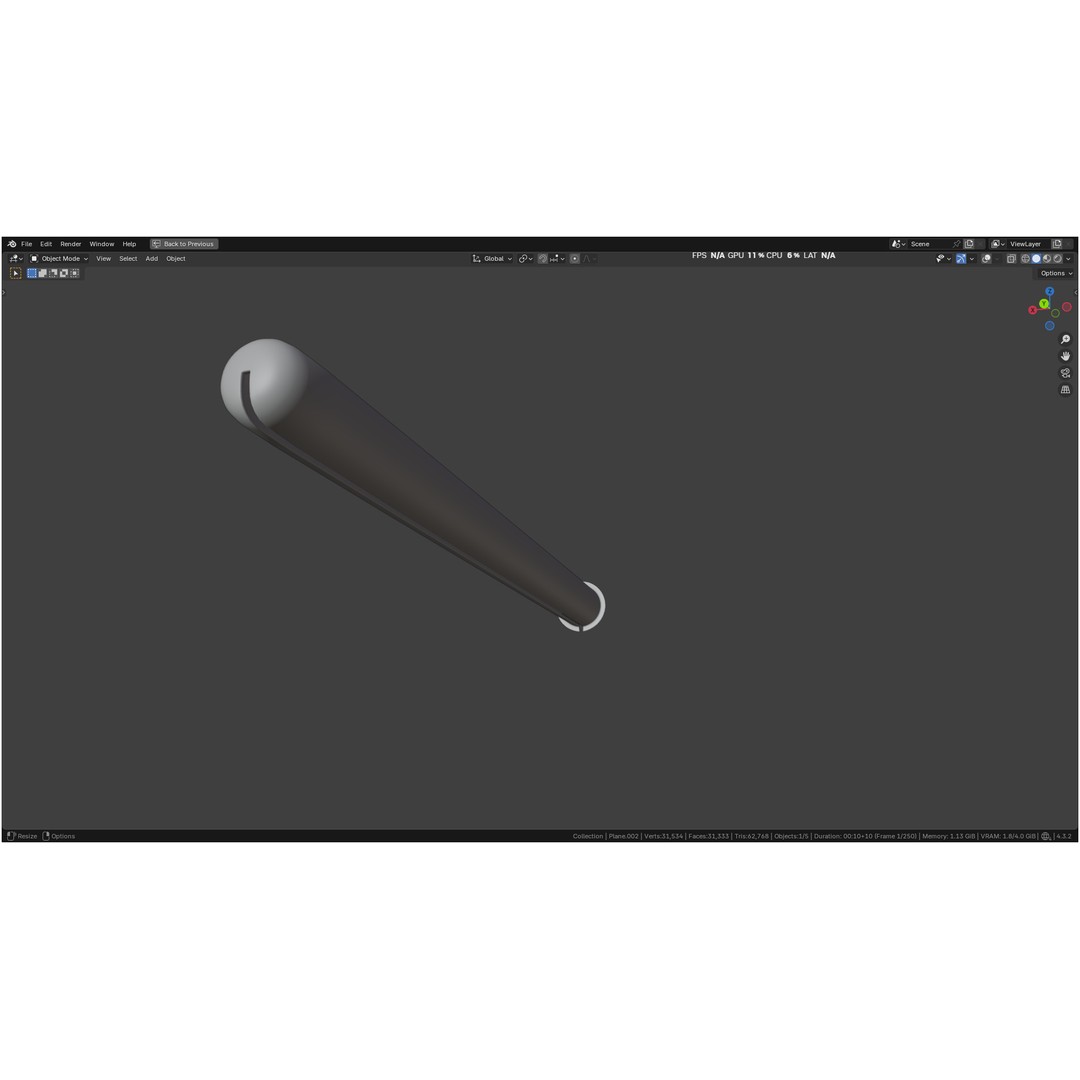Satterlee Bone Saw 3D Model – High Poly Medical Asset, FBX, OBJ - View 72