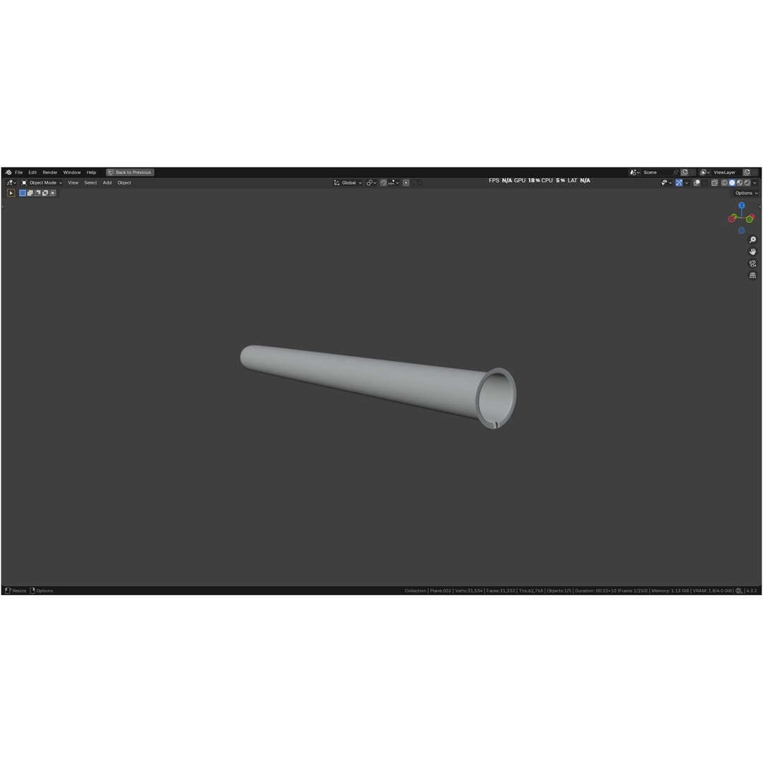 Satterlee Bone Saw 3D Model – High Poly Medical Asset, FBX, OBJ - View 73