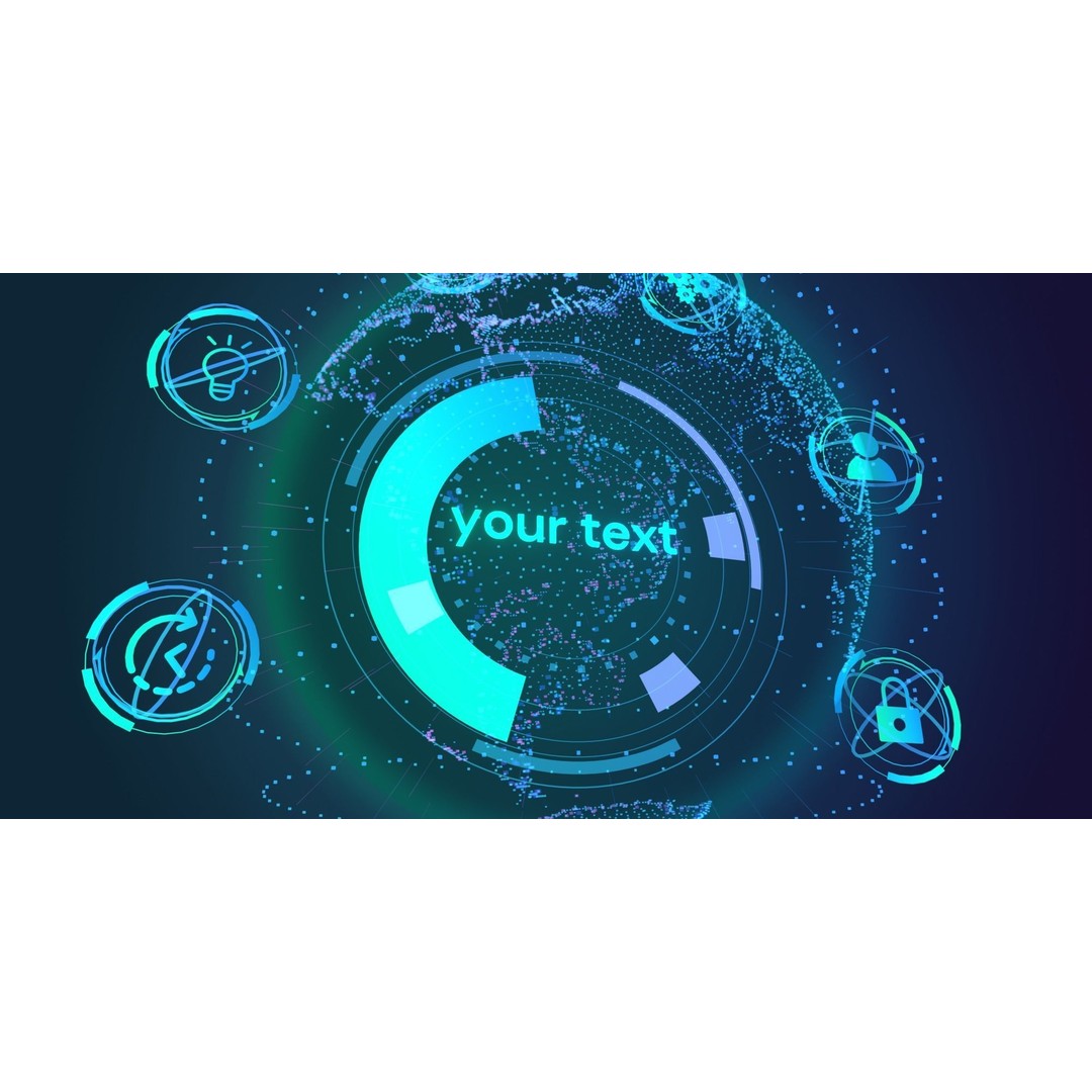 Animated Hologram Planet Earth 3D Model – Low Poly Sci-Fi Asset, Blender