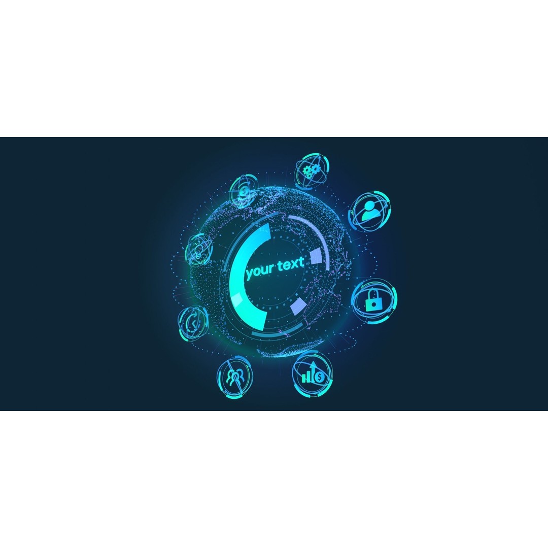 Animated Hologram Planet Earth 3D Model – Low Poly Sci-Fi Asset, Blender - View 11