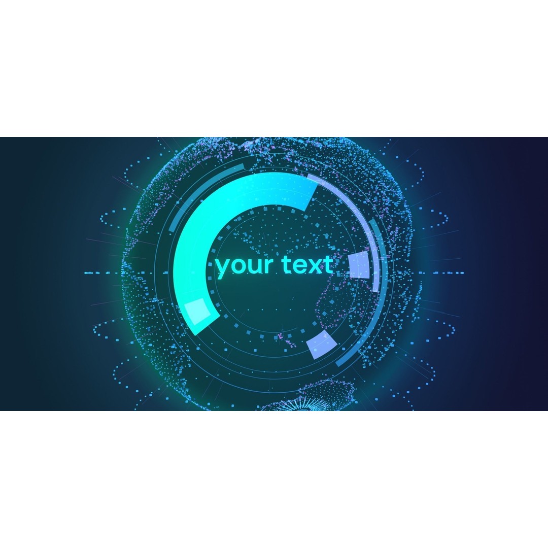 Animated Hologram Planet Earth 3D Model – Low Poly Sci-Fi Asset, Blender - View 12