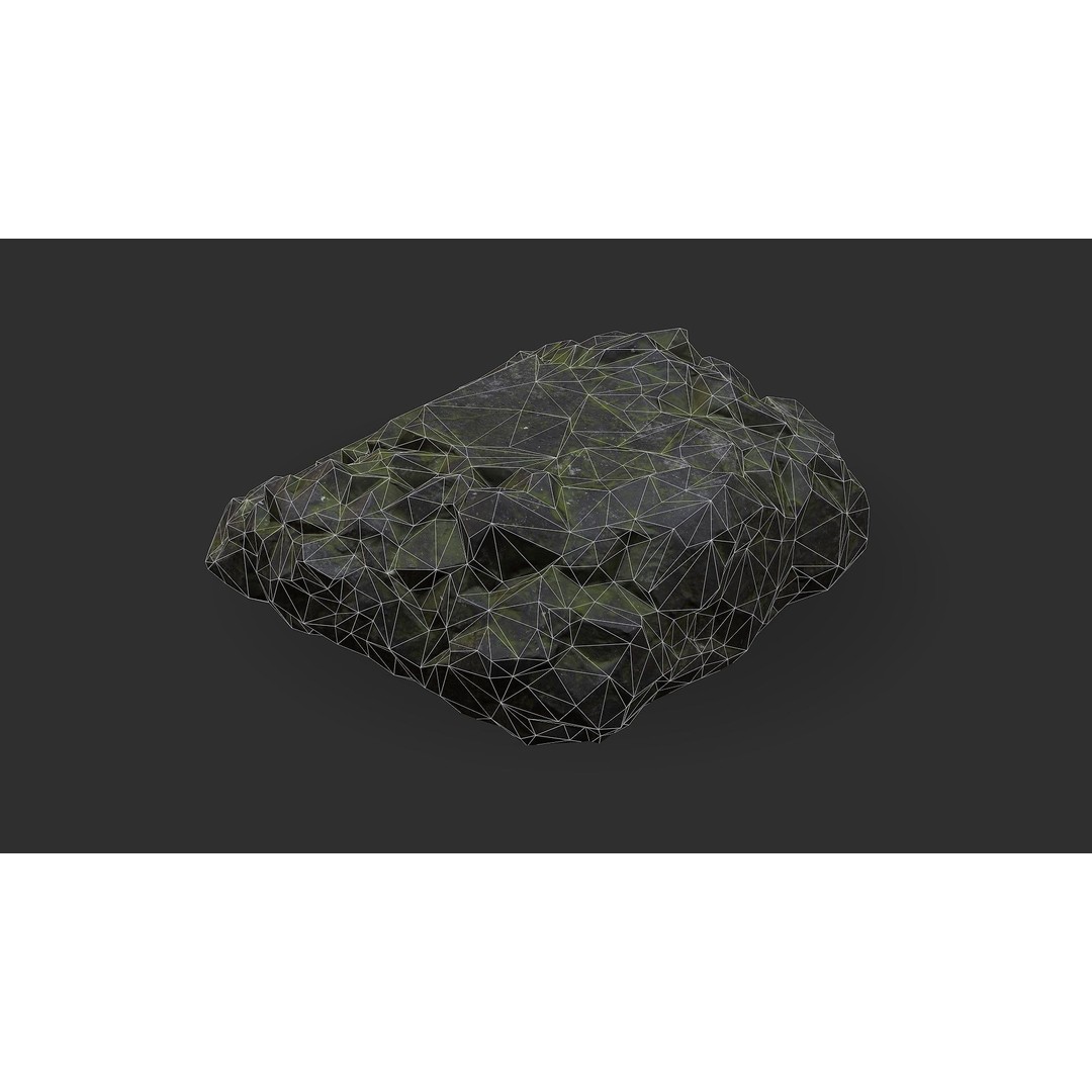 Stone Stairs 3D Model – Low Poly PBR Game Asset, FBX/OBJ - View 20