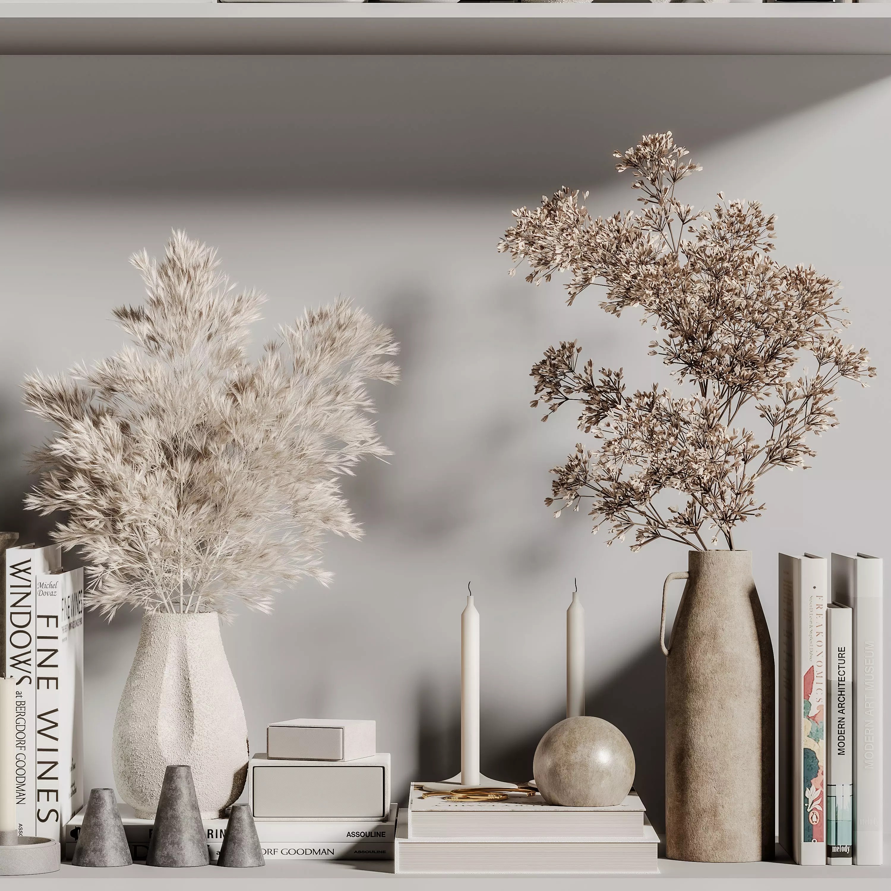 Decorative Set 140 - PBR Textured 3D Model - View 8