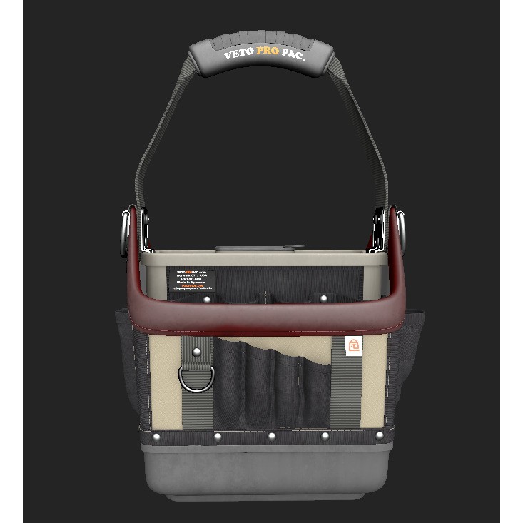 Heavy Duty Tool Bag 3D Model – Low Poly Game Ready Asset, FBX, OBJ