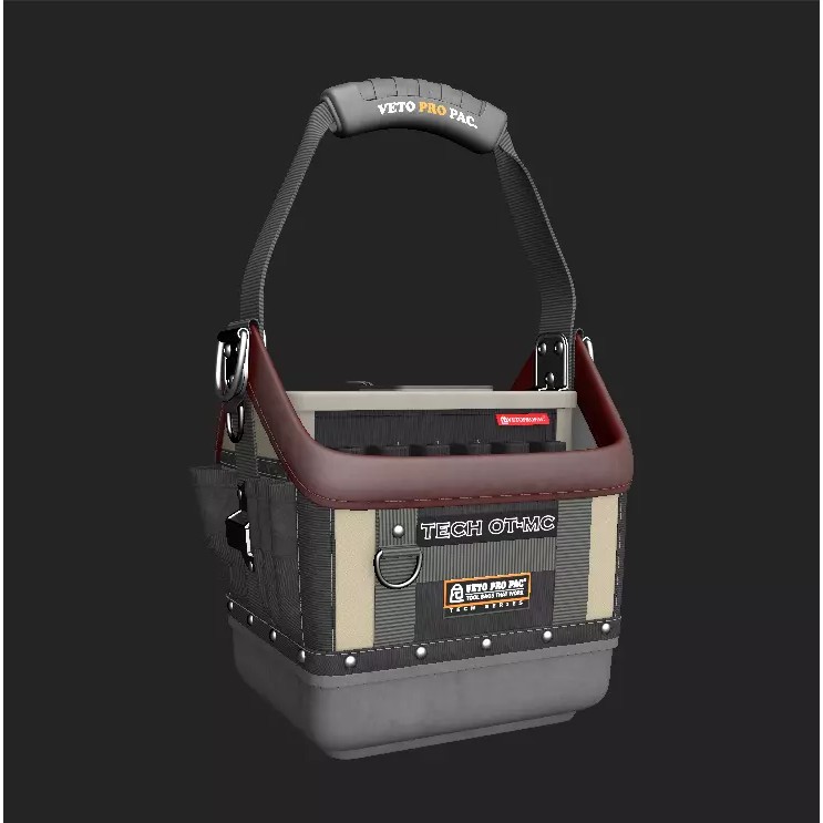 Heavy Duty Tool Bag 3D Model – Low Poly Game Ready Asset, FBX, OBJ - View 2