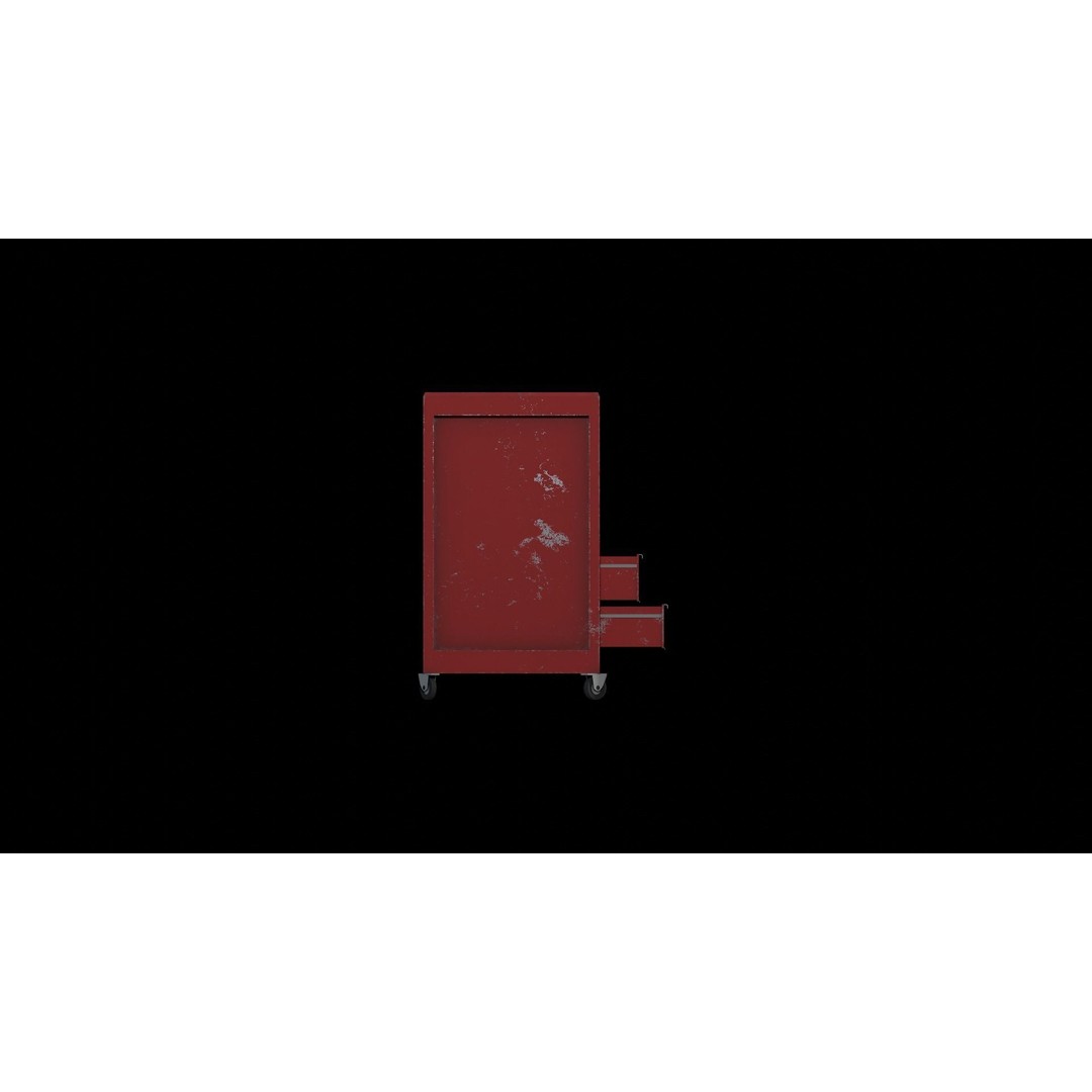 Toolchest 3D Model – Low Poly Game Asset with PBR Textures - View 7