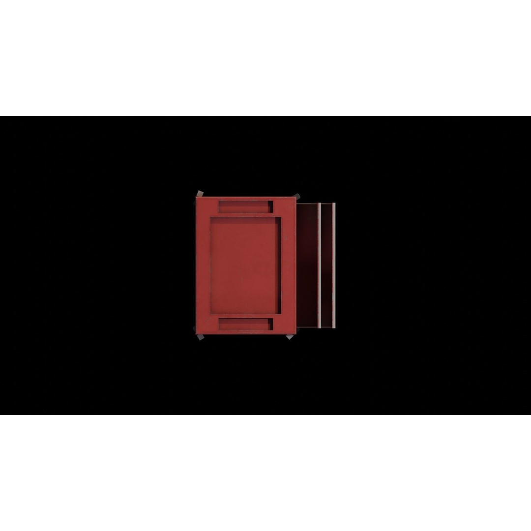 Toolchest 3D Model – Low Poly Game Asset with PBR Textures - View 8