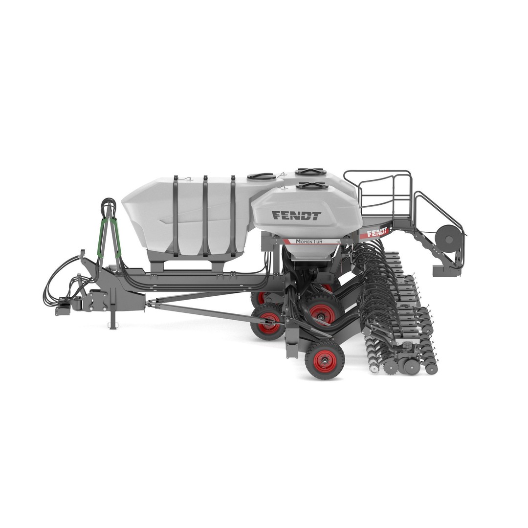 Fendt Momentum Planters 3D Model – High Poly Agriculture Asset, FBX, Blender - View 6