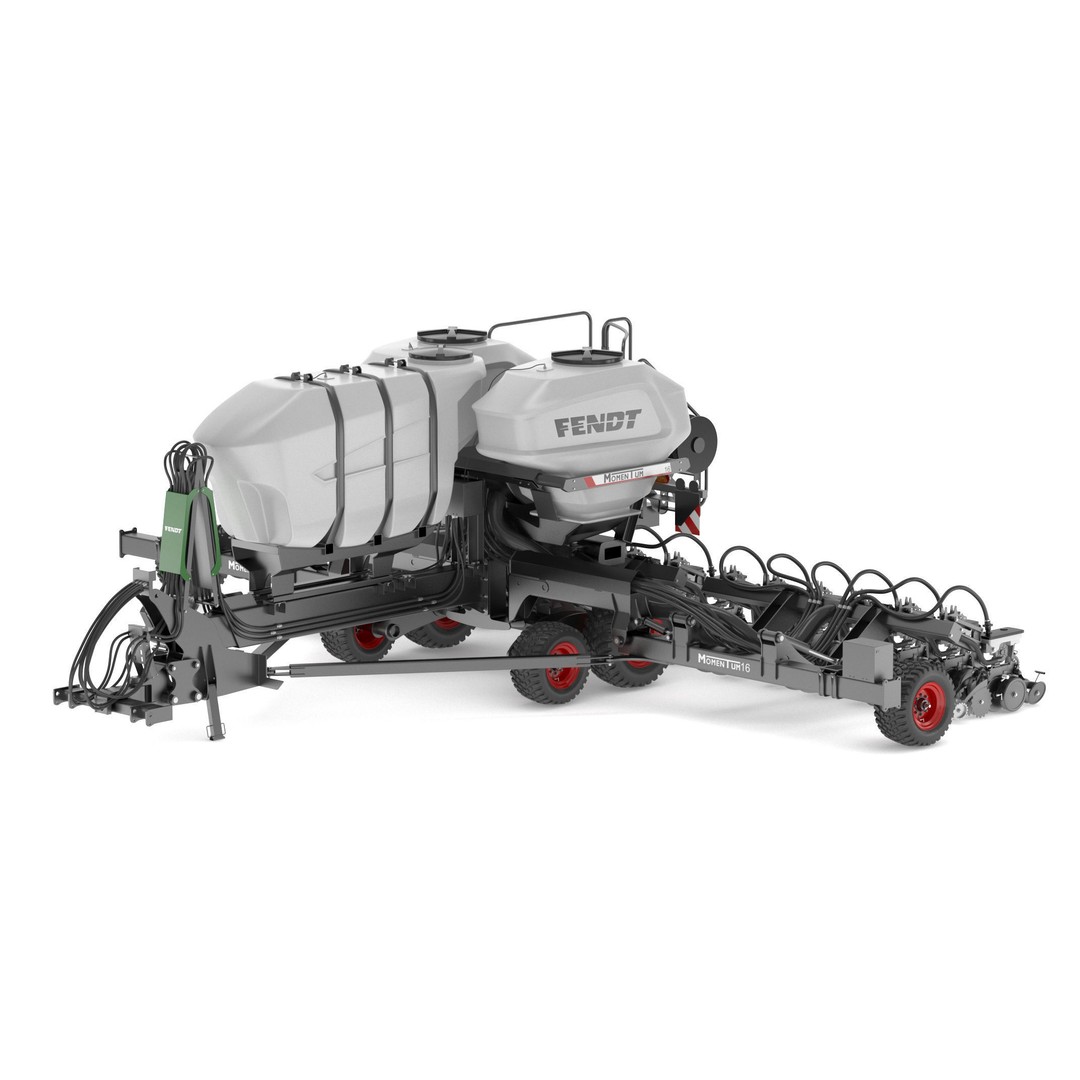 Fendt Momentum Planters 3D Model – High Poly Agriculture Asset, FBX, Blender - View 7