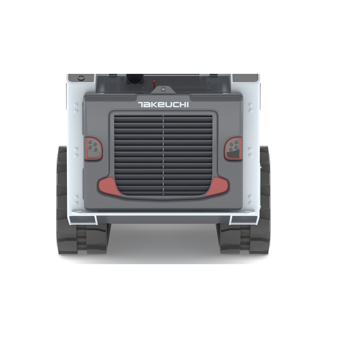 Takeuchi TL8R2 Compact Track Loader 3D Model – PBR Textured, FBX, OBJ - View 11