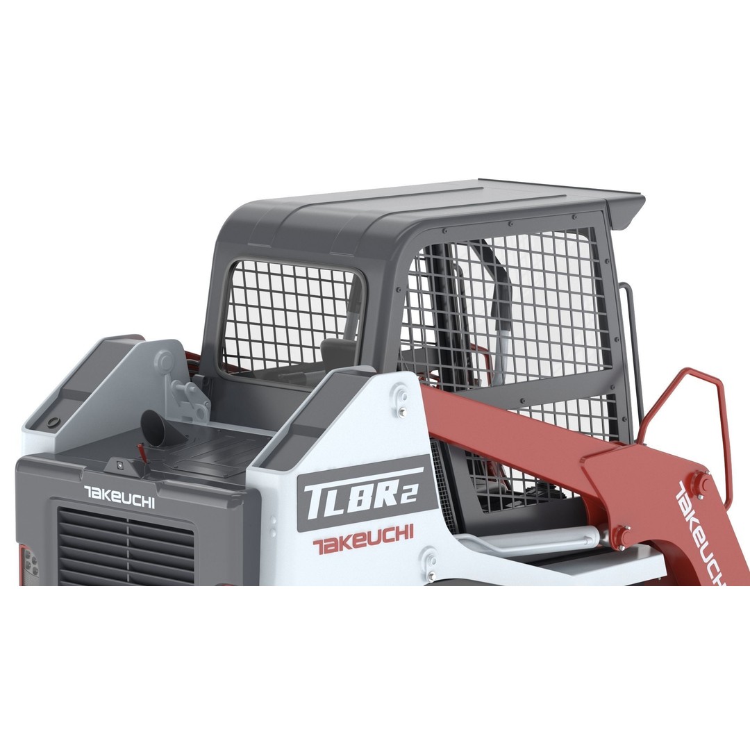 Takeuchi TL8R2 Compact Track Loader 3D Model – PBR Textured, FBX, OBJ - View 19