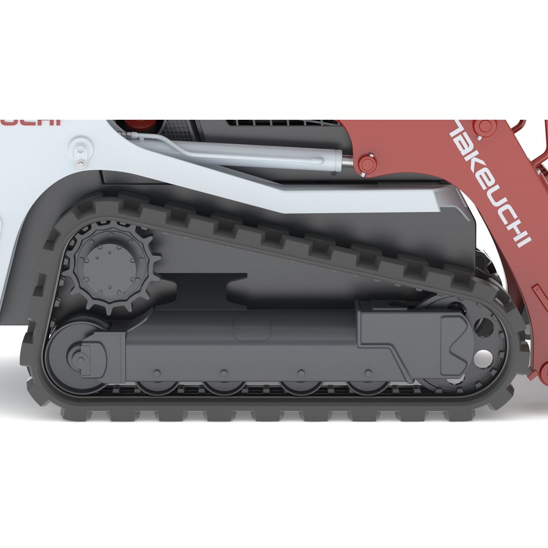 Takeuchi TL8R2 Compact Track Loader 3D Model – PBR Textured, FBX, OBJ - View 28