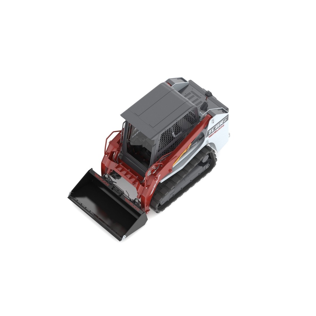 Takeuchi TL8R2 Compact Track Loader 3D Model – PBR Textured, FBX, OBJ - View 7