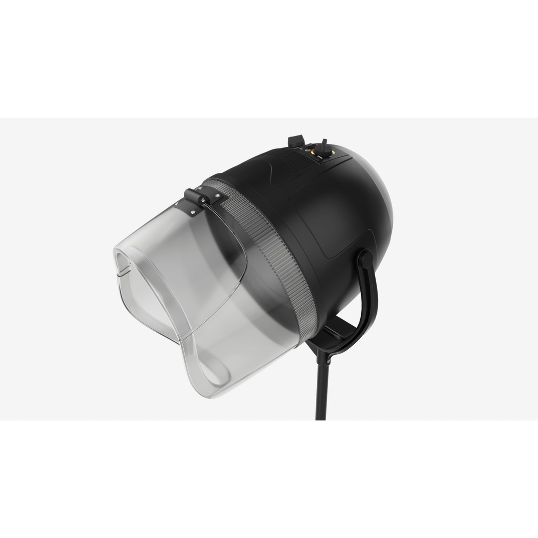 Freestanding Hair Dryer 3D Model – High Poly PBR Salon Equipment, FBX - View 4