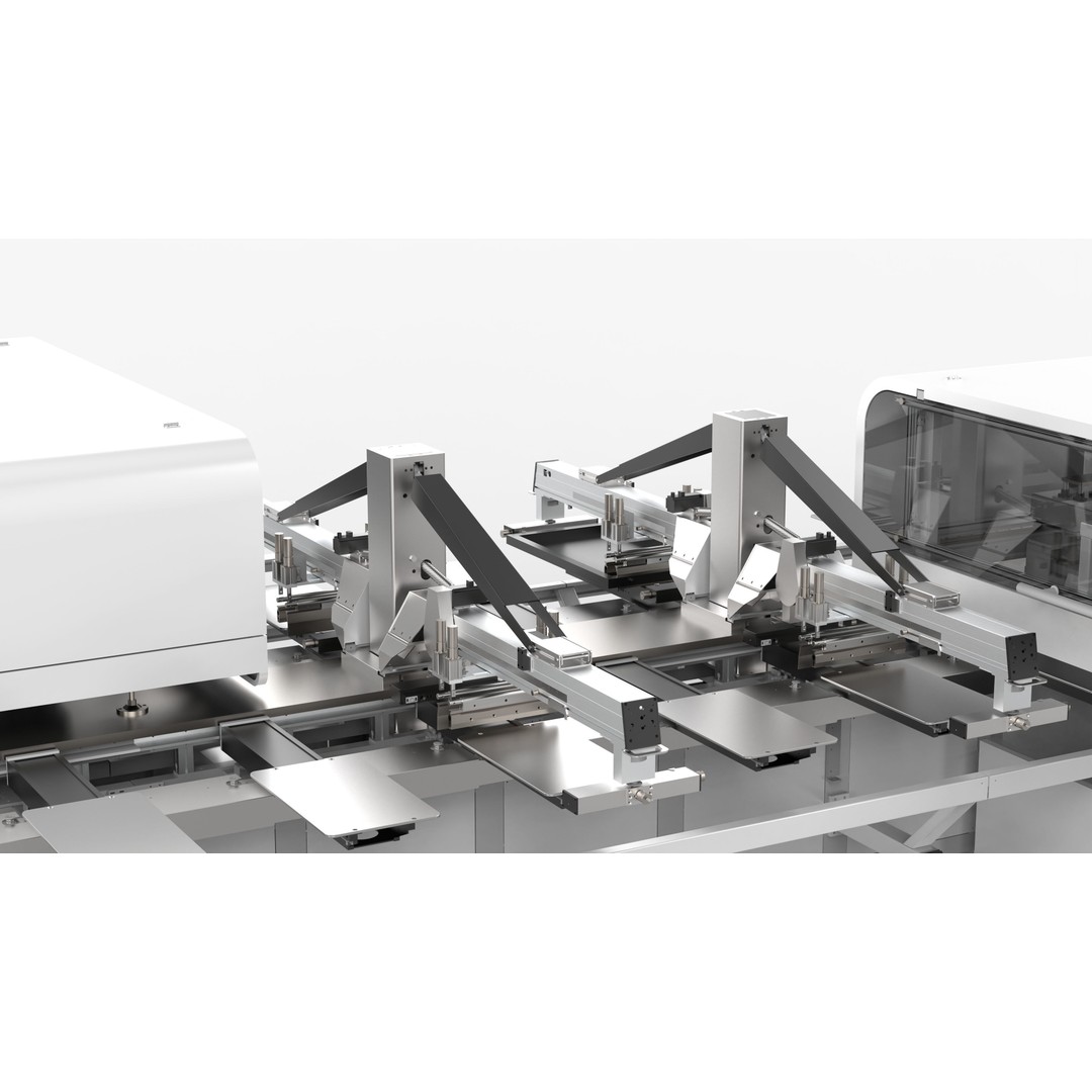 Fully Automatic 24 Station Oval Printing Machine 3D Model – High Poly Industrial Asset, OBJ, FBX - View 13