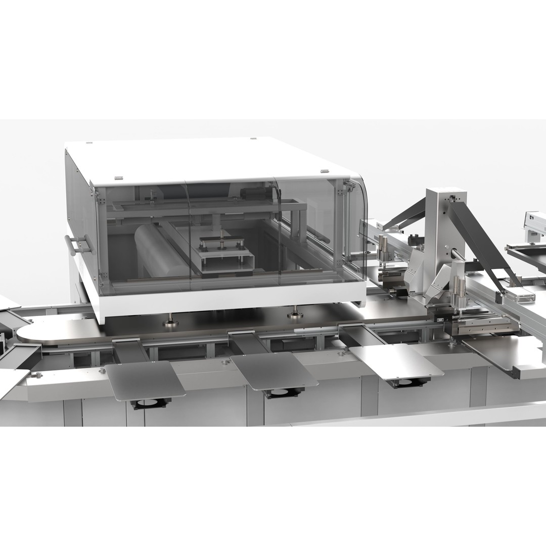 Fully Automatic 24 Station Oval Printing Machine 3D Model – High Poly Industrial Asset, OBJ, FBX - View 16