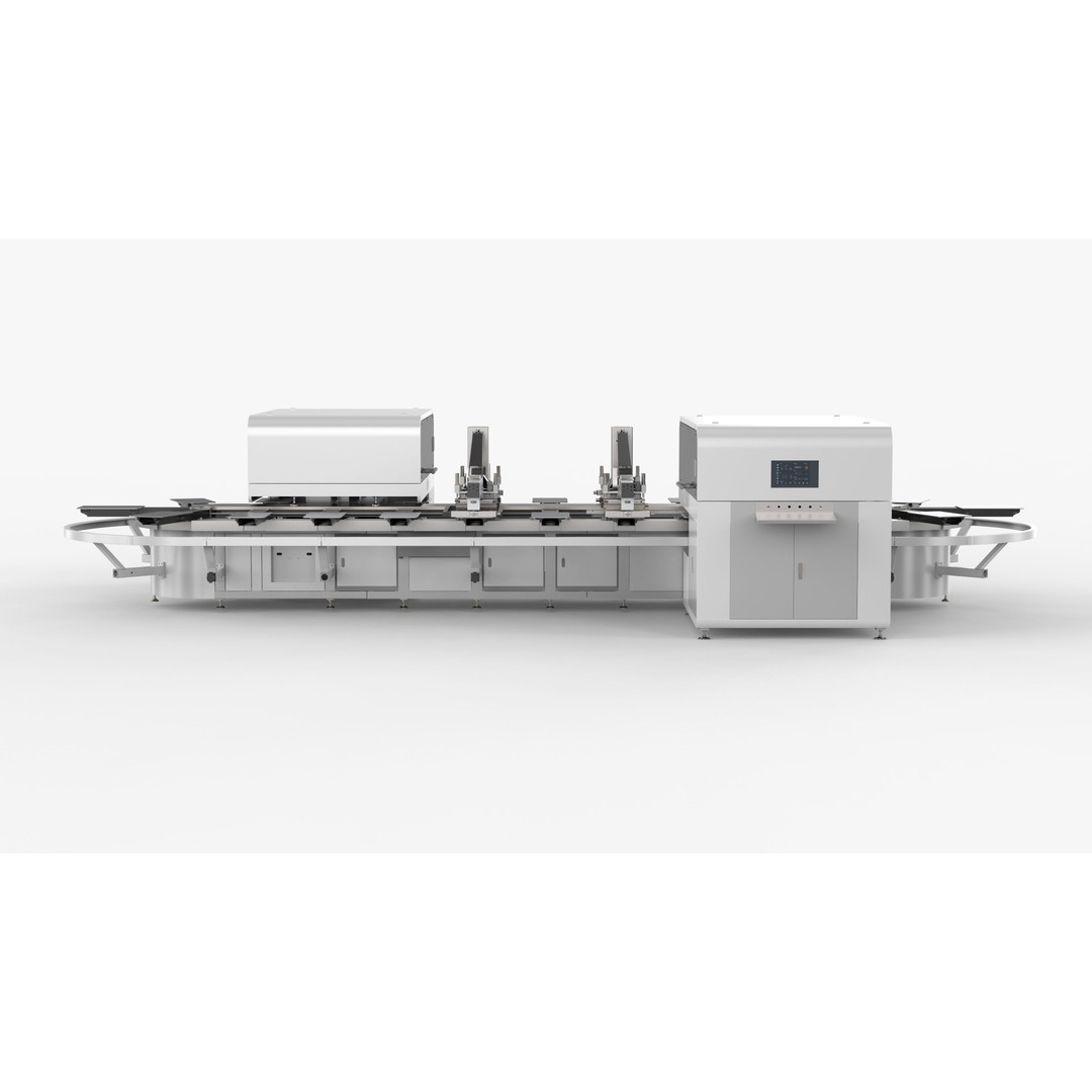 Fully Automatic 24 Station Oval Printing Machine 3D Model – High Poly Industrial Asset, OBJ, FBX - View 8