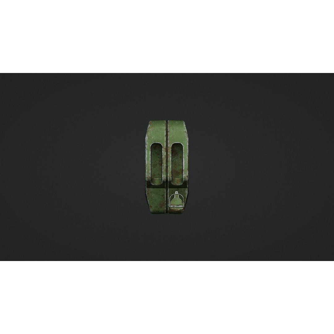 Fuel Can 3D Model – Low Poly Industrial Asset, FBX & OBJ - View 15
