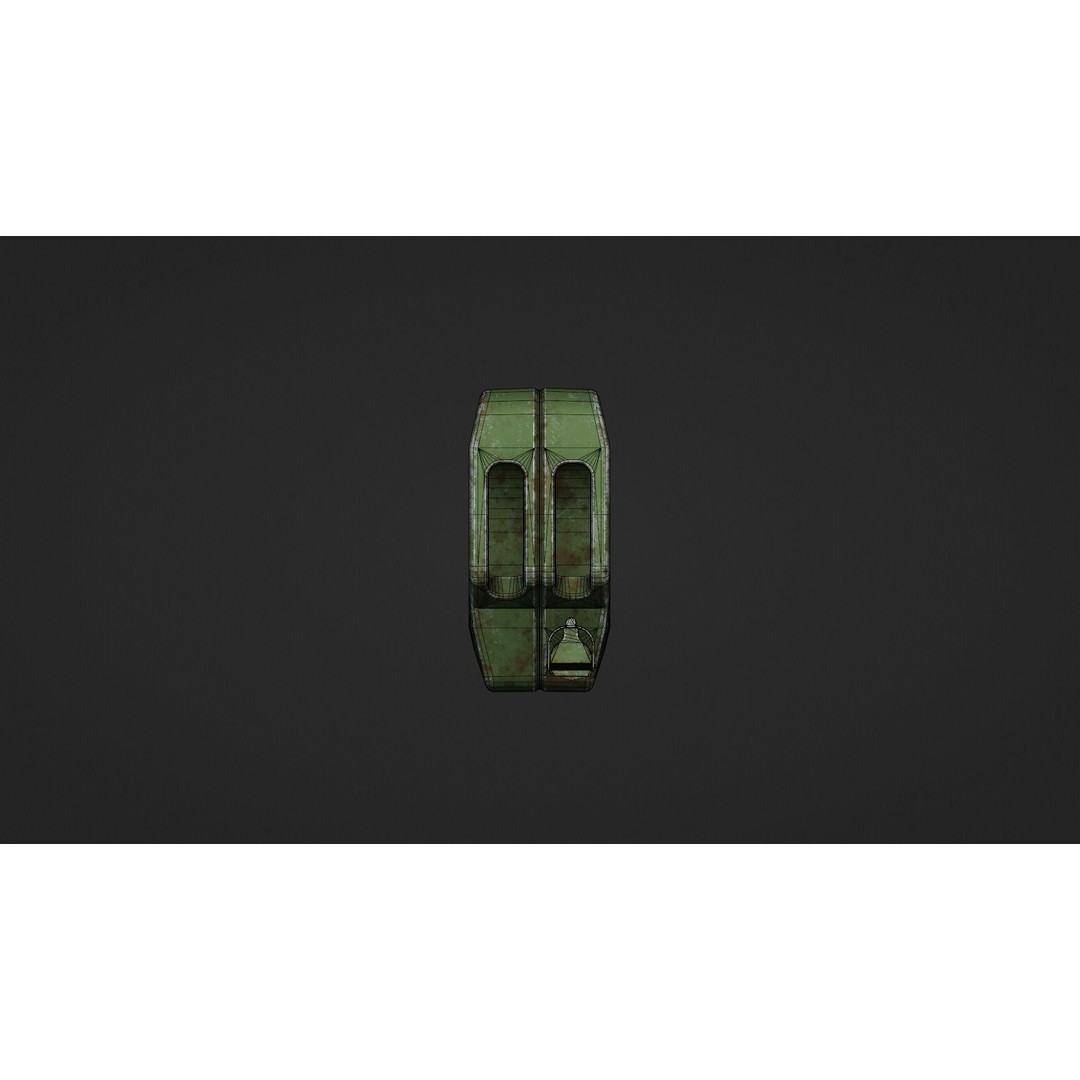 Fuel Can 3D Model – Low Poly Industrial Asset, FBX & OBJ - View 16