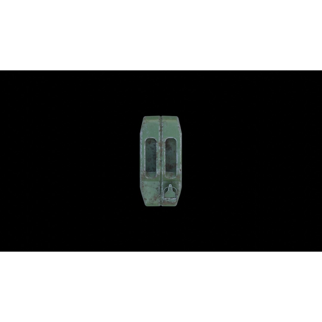 Fuel Can 3D Model – Low Poly Industrial Asset, FBX & OBJ - View 8