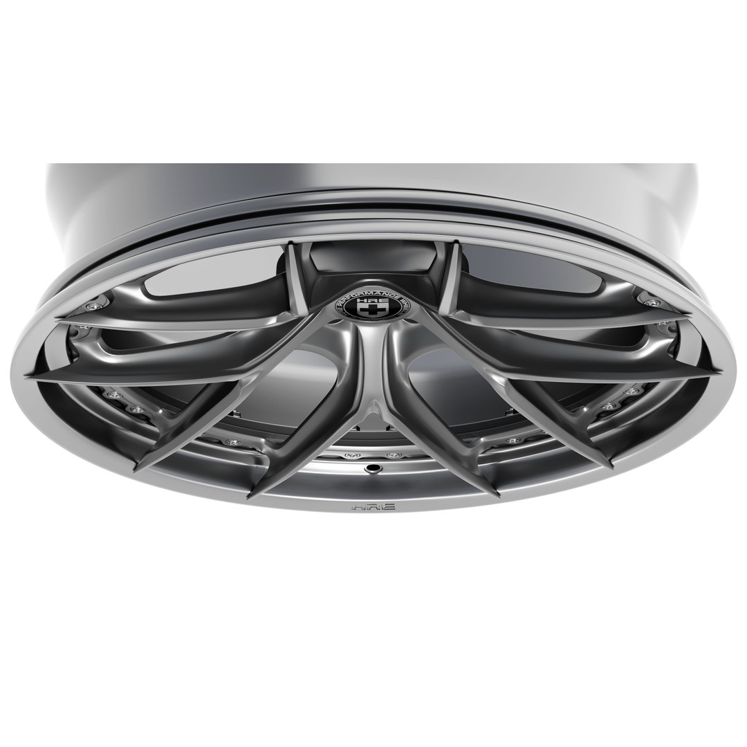 HRE S101SC 3D Model – High Poly Vehicle Wheel, FBX, OBJ, Blender - View 12