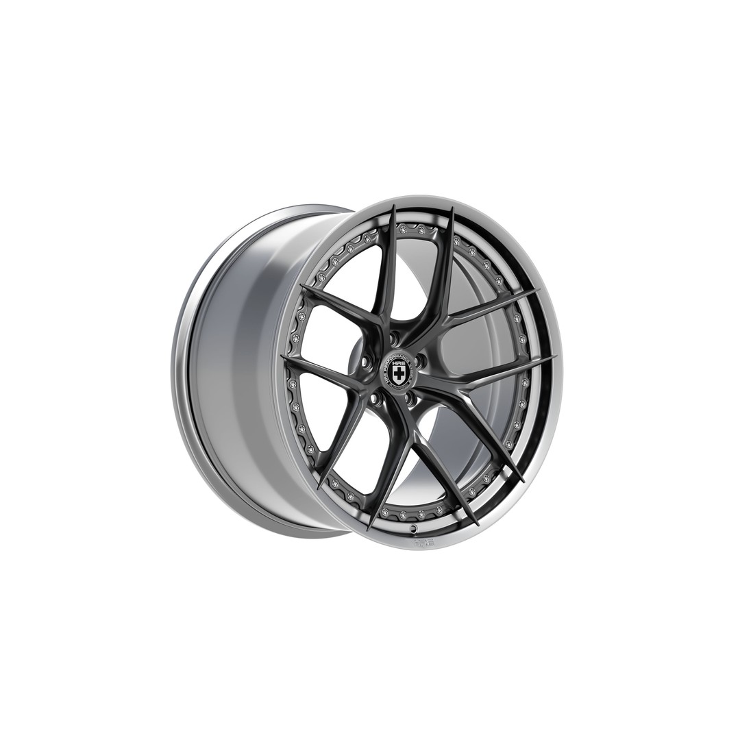 HRE S101SC 3D Model – High Poly Vehicle Wheel, FBX, OBJ, Blender - View 3