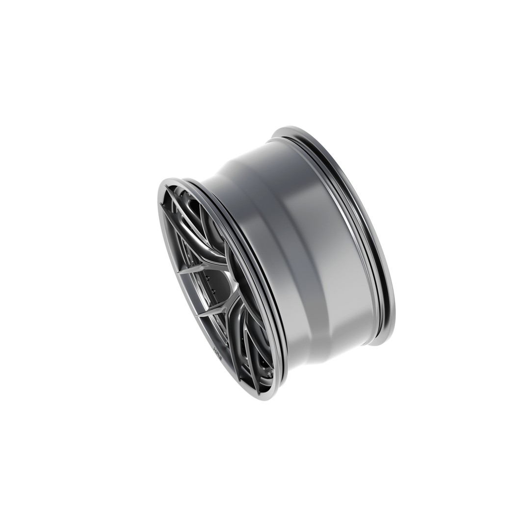 HRE S101SC 3D Model – High Poly Vehicle Wheel, FBX, OBJ, Blender - View 8
