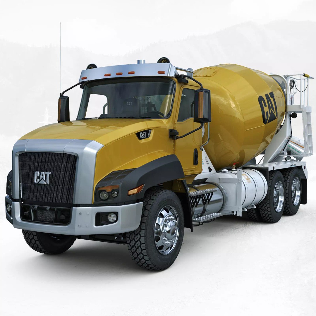 Truck Mixer 3D Model – High Poly Industrial Vehicle, FBX, OBJ, Max - View 31