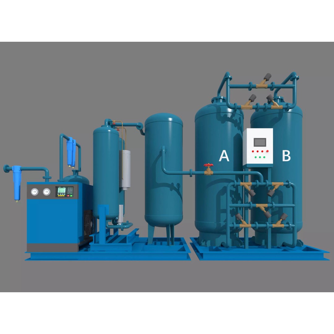 Oxygen Machine 3D Model – High Poly Industrial Equipment, FBX, OBJ - View 2