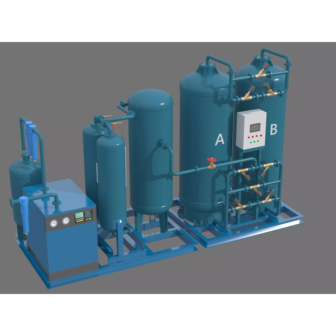 Oxygen Machine 3D Model – High Poly Industrial Equipment, FBX, OBJ - View 5