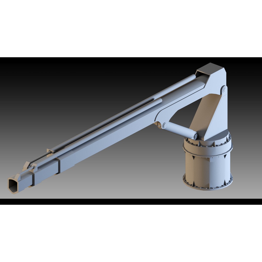 Pickup Cranes 3D Model – High Detail Industrial Props, FBX & Blender