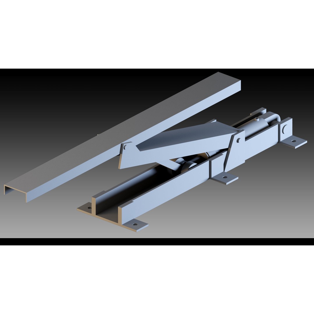 Pickup Cranes 3D Model – High Detail Industrial Props, FBX & Blender - View 28