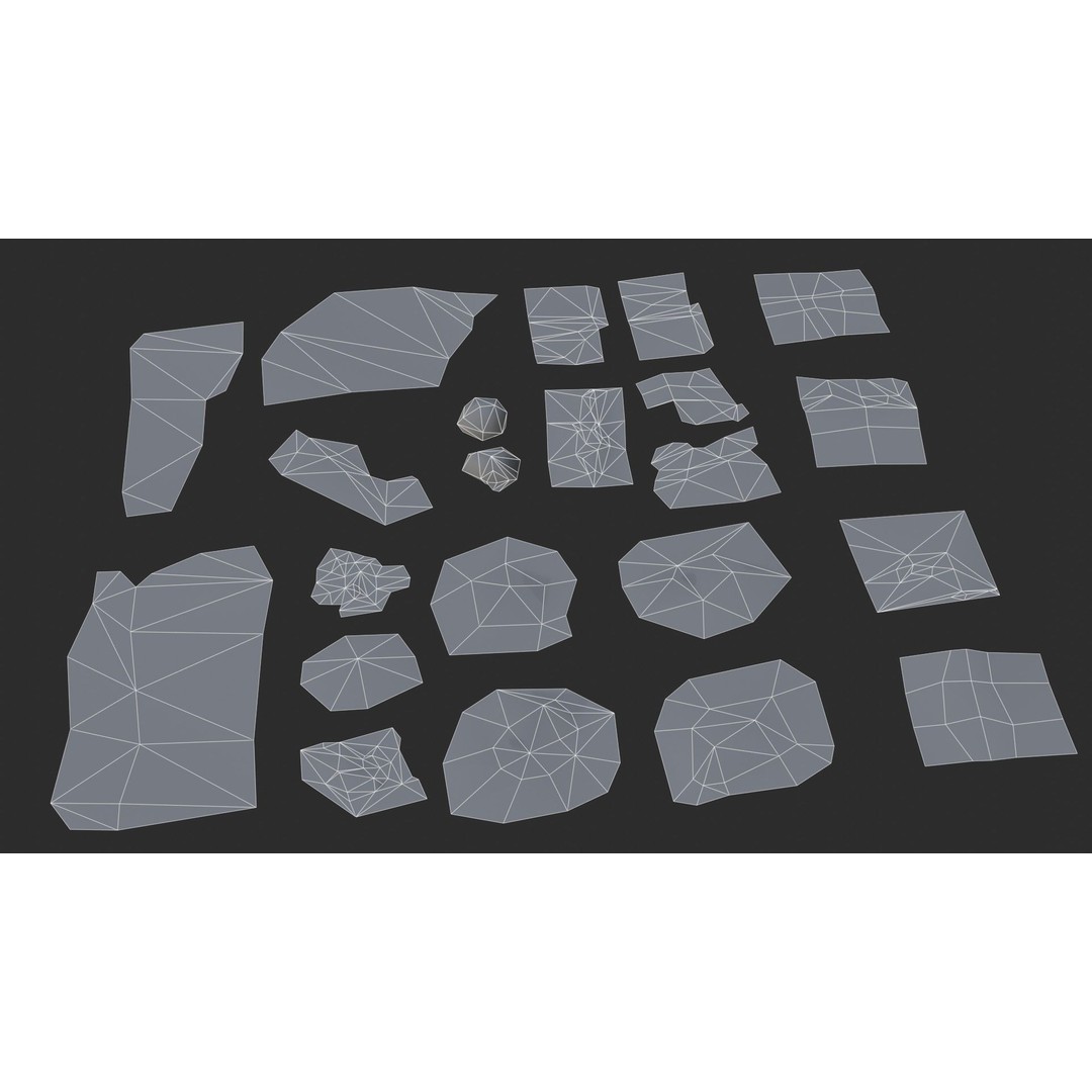 Paper Debris 3D Model – Low Poly Game Asset, PBR Ready, FBX - View 27