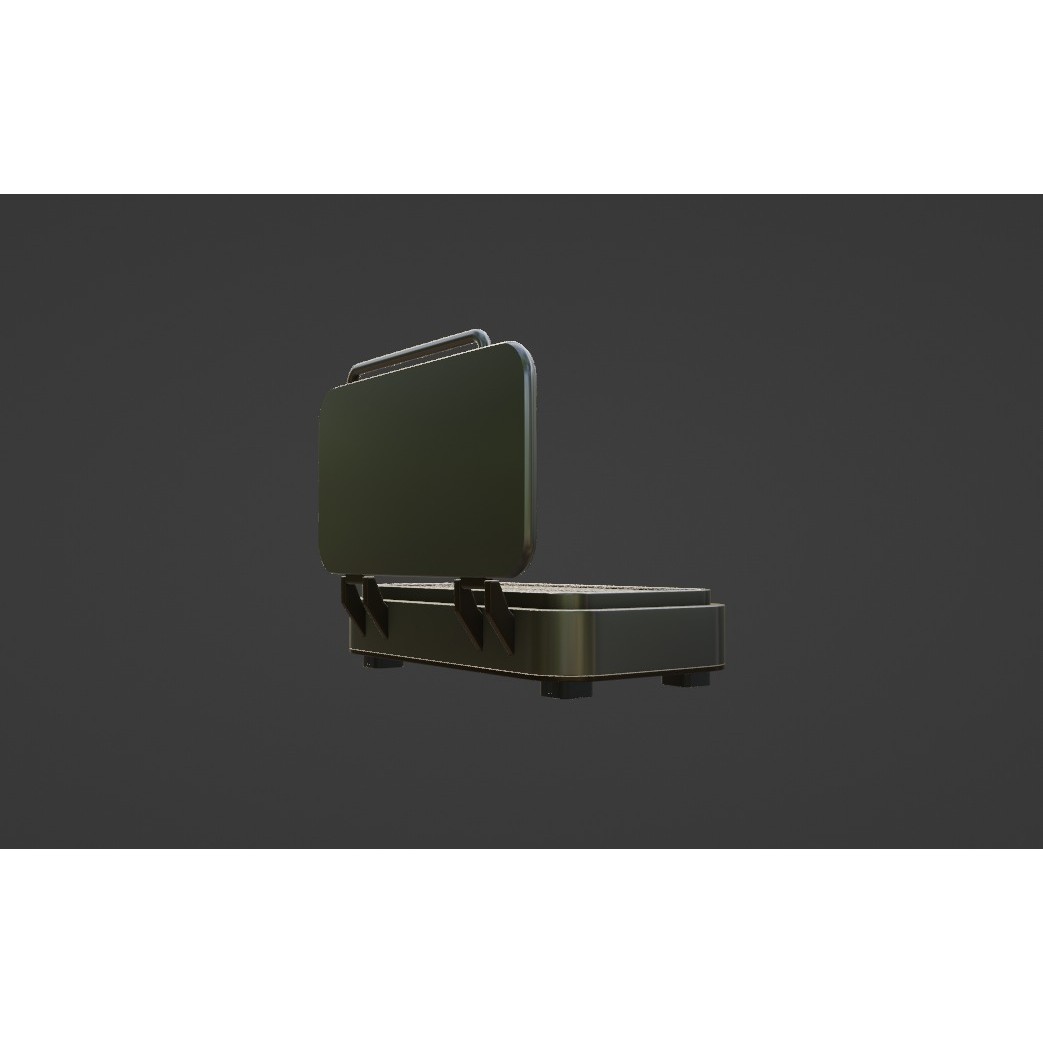 High-Tech Grill 3D Model – Realistic Kitchenware with PBR Textures, FBX - View 5