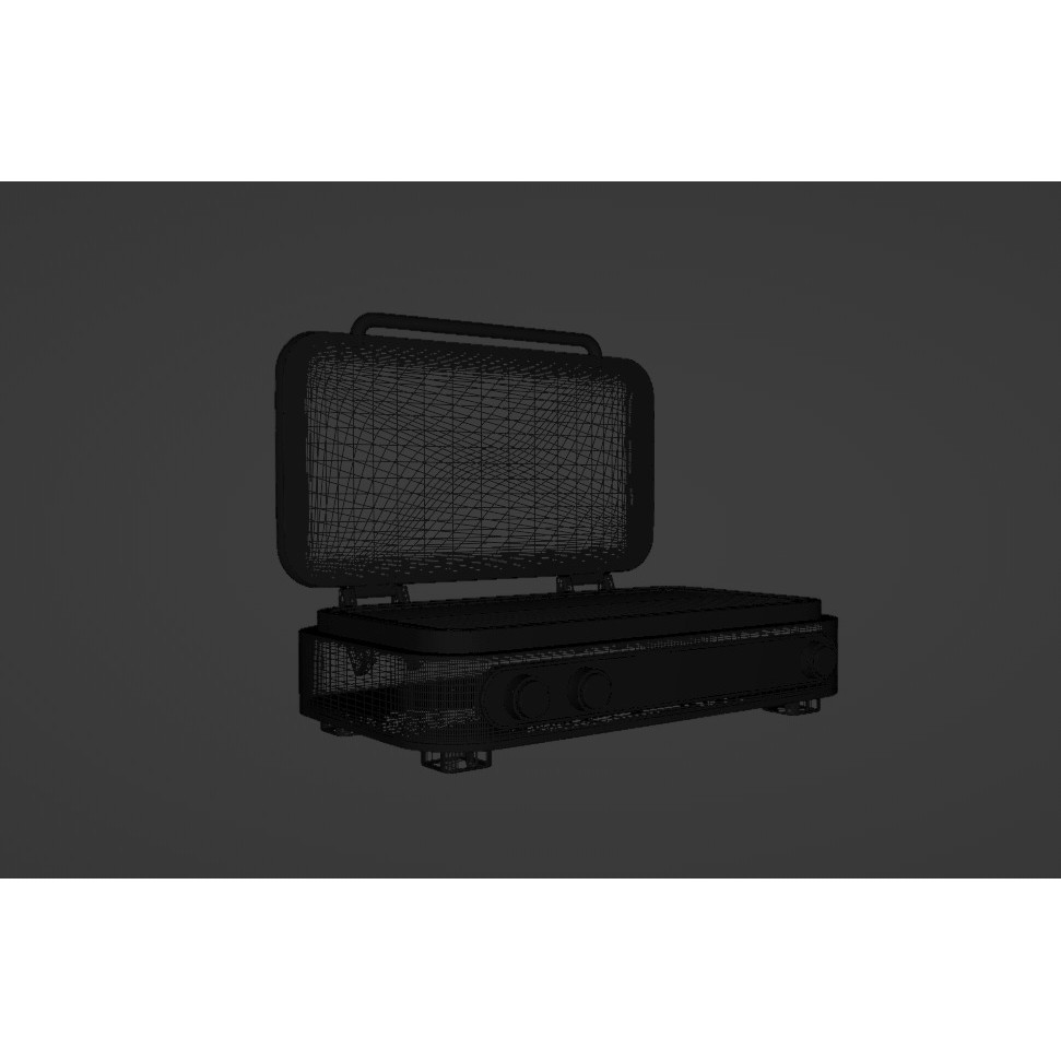 High-Tech Grill 3D Model – Realistic Kitchenware with PBR Textures, FBX - View 9