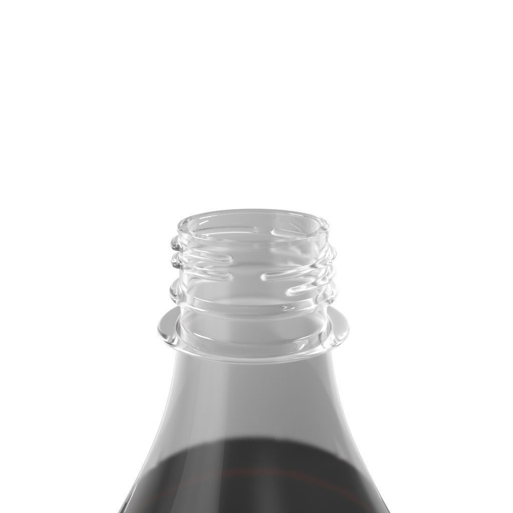 Soda Bottle 3D Model – High Poly PBR Beverage Asset, FBX, OBJ - View 10