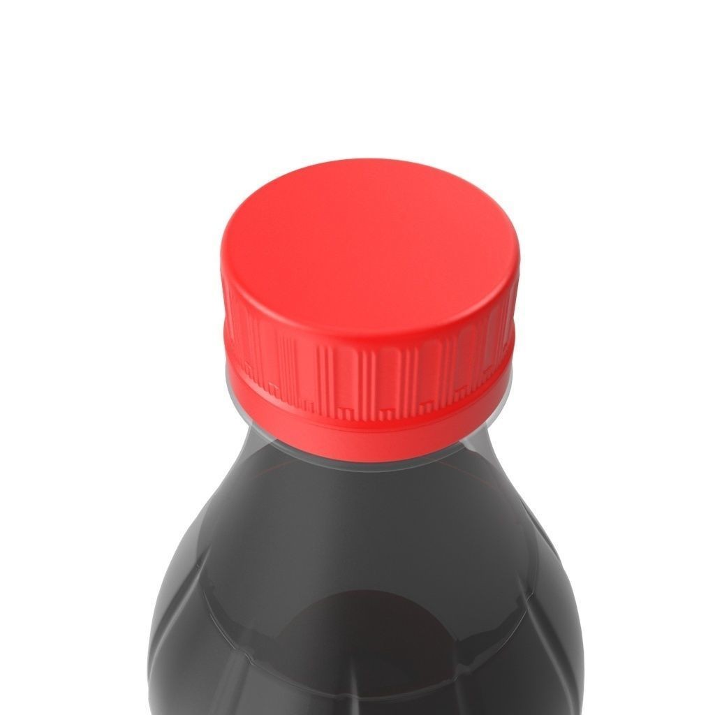 Soda Bottle 3D Model – High Poly PBR Beverage Asset, FBX, OBJ - View 5