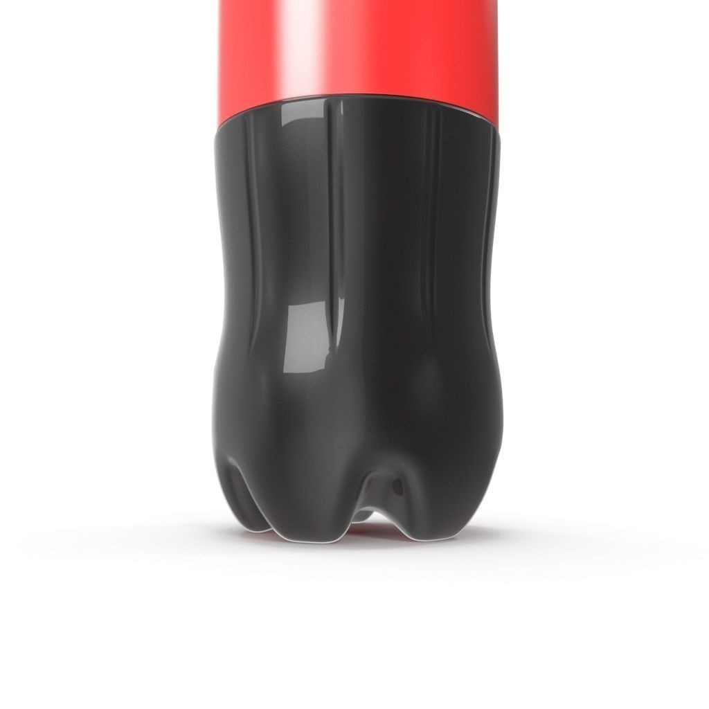 Soda Bottle 3D Model – High Poly PBR Beverage Asset, FBX, OBJ - View 6