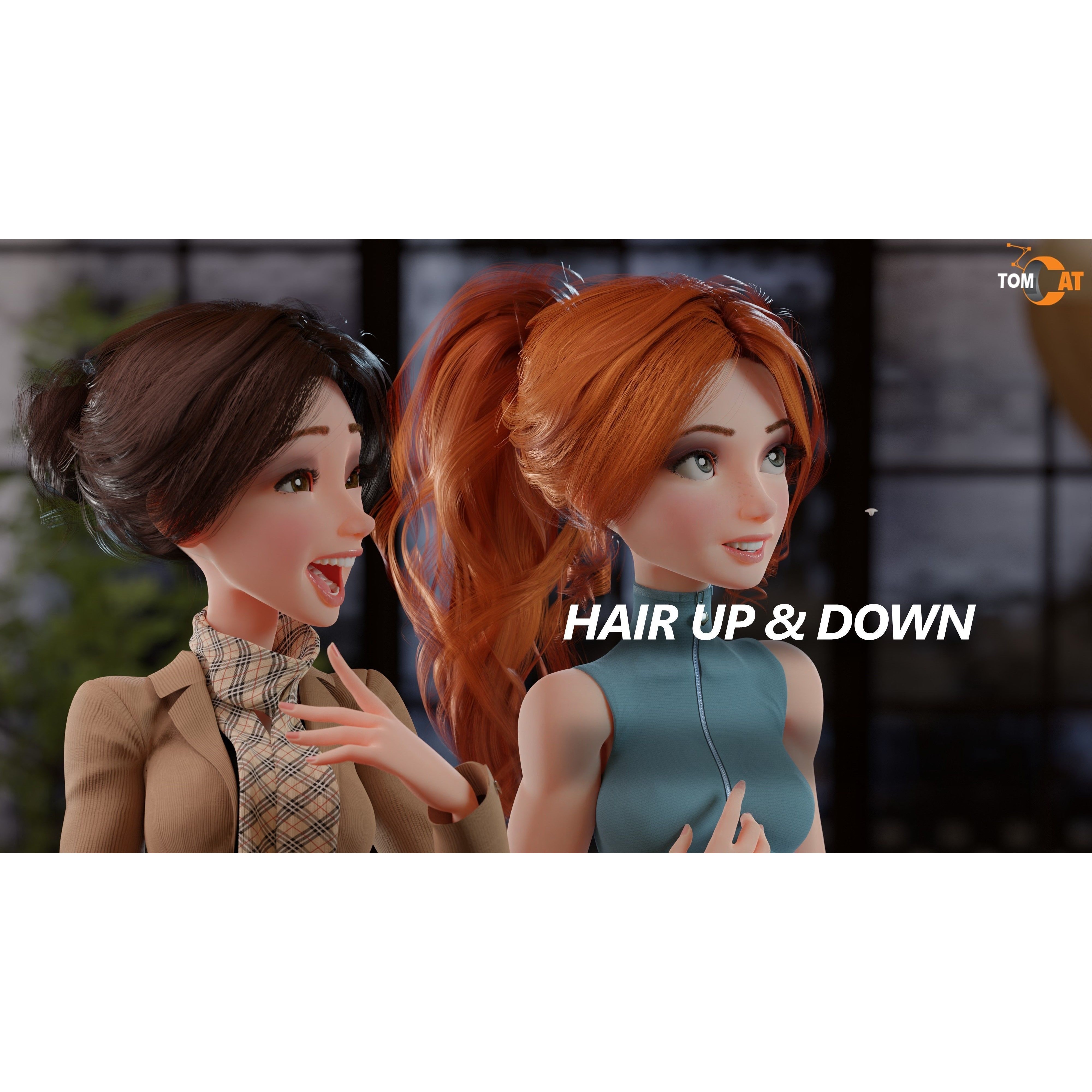 Tia - Low-Poly Game-Ready 3D Model - View 13