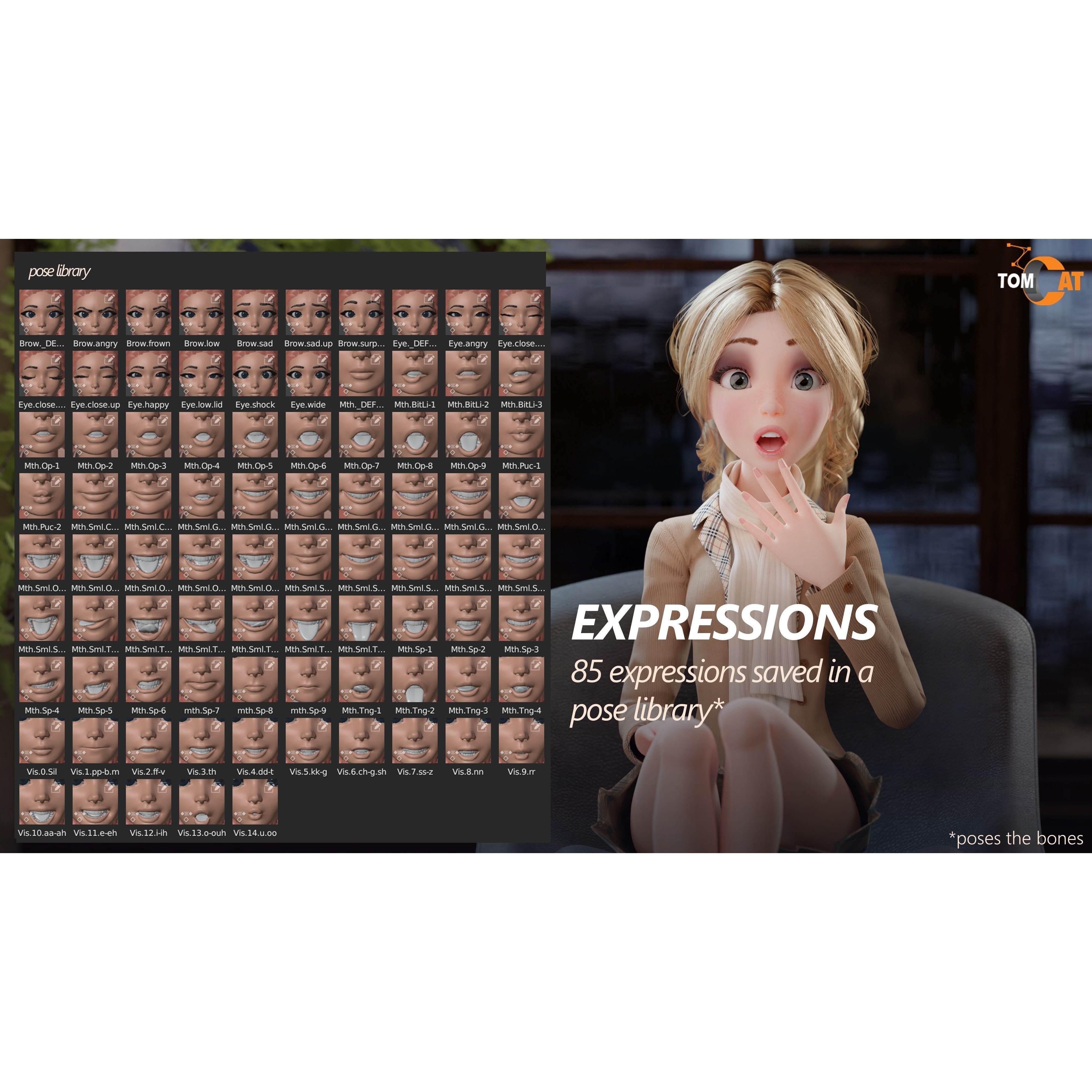 Tia - Low-Poly Game-Ready 3D Model - View 9