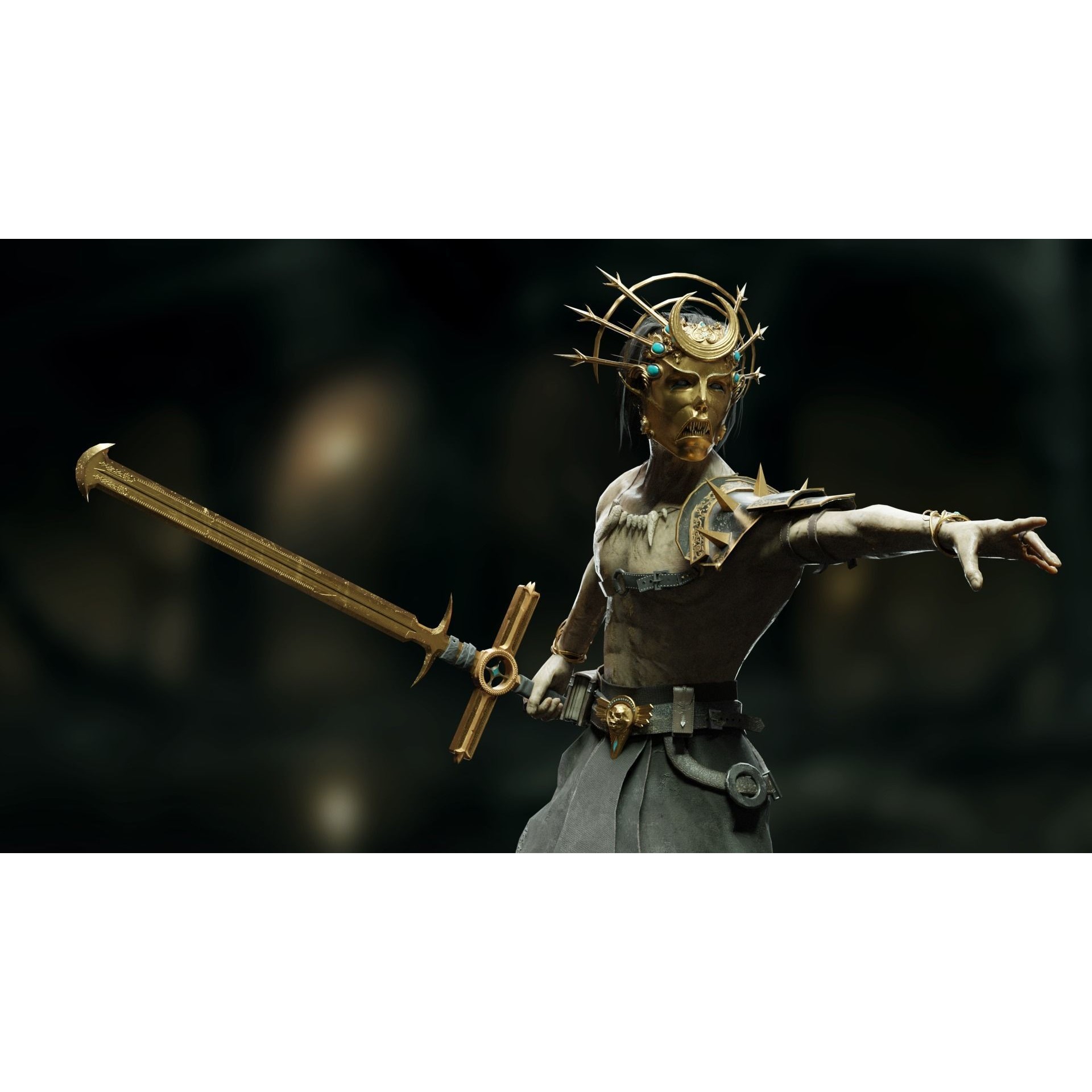 Cultist - Low-Poly Game-Ready 3D Model - View 10