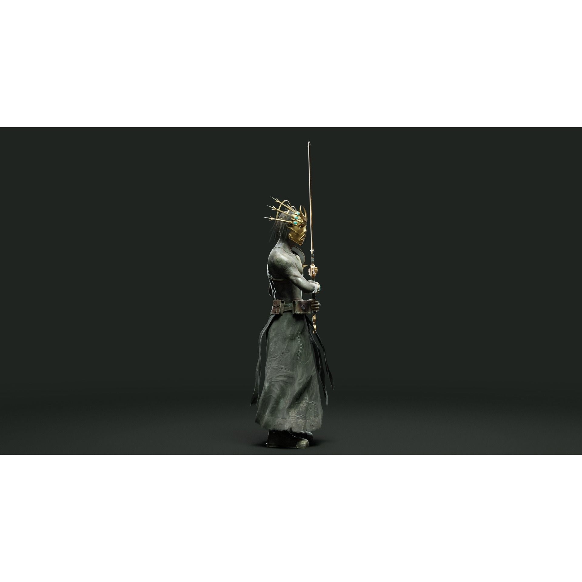 Cultist - Low-Poly Game-Ready 3D Model - View 18